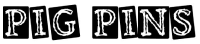 Logo Pig Pins Metais