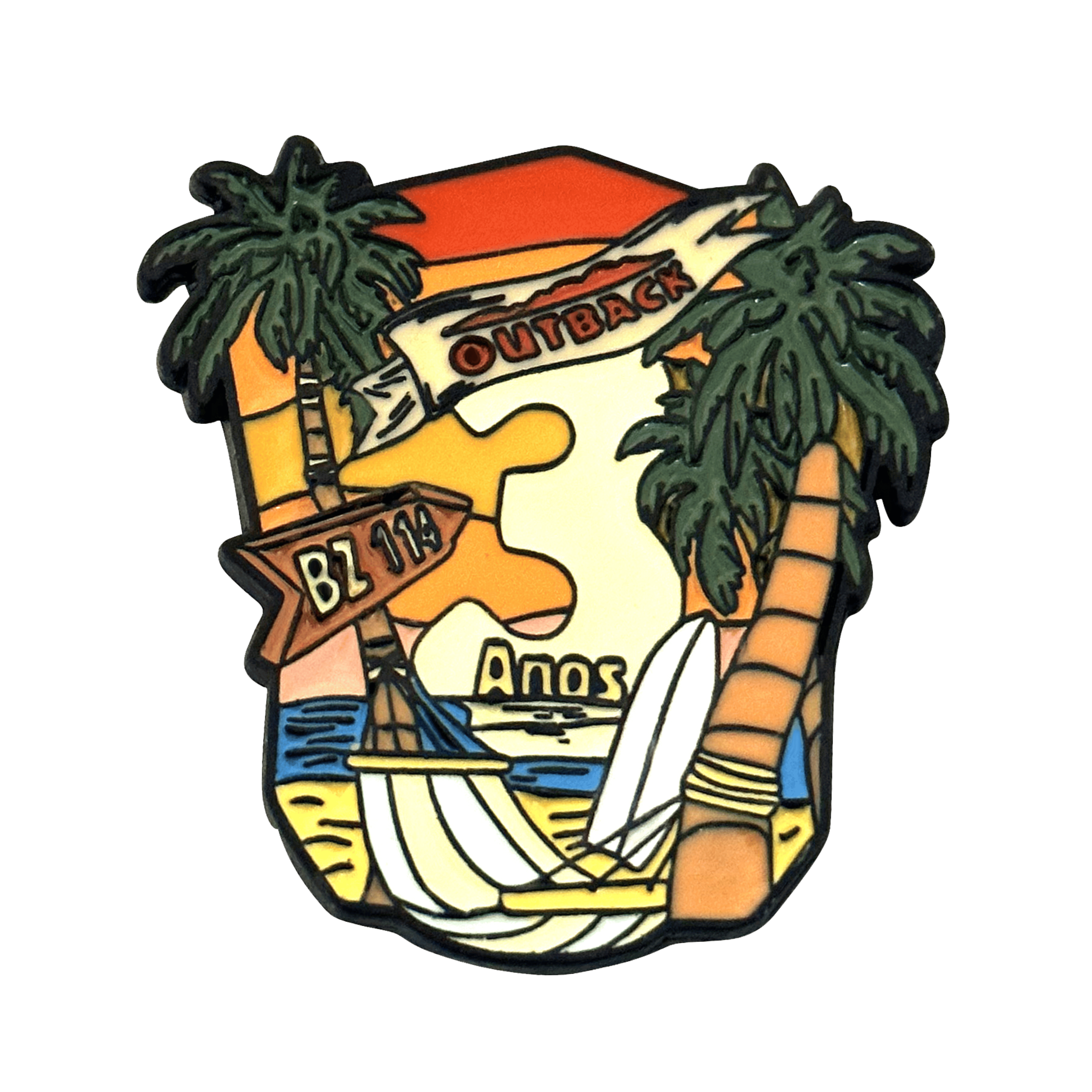 Pin personalizado da Pig Pins Metais